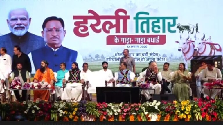 छत्तीसगढ़ में हरेली तिहार के रंग – नवा रायपुर ले भिलाई तक